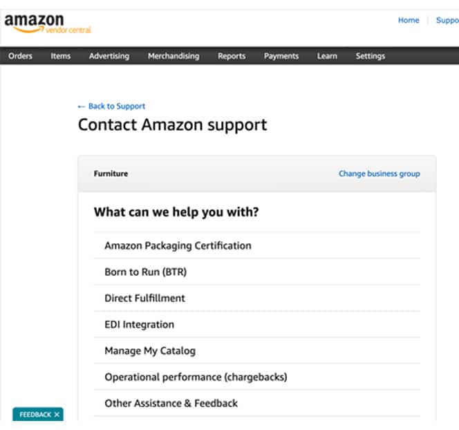 Amazon Contact Us Support