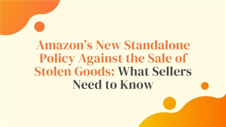 Standalone Policy for Sale of Stolen Goods
