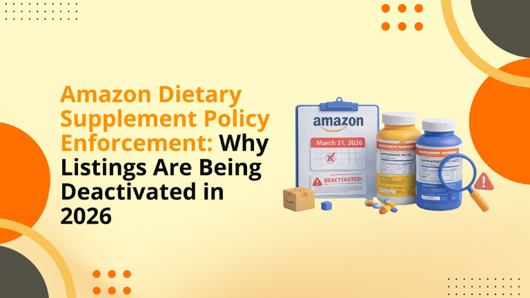 Amazon dietary supplement policy enforcement