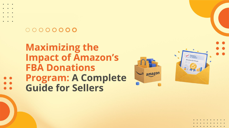 FBA Donations Program, Amazon Seller Donations